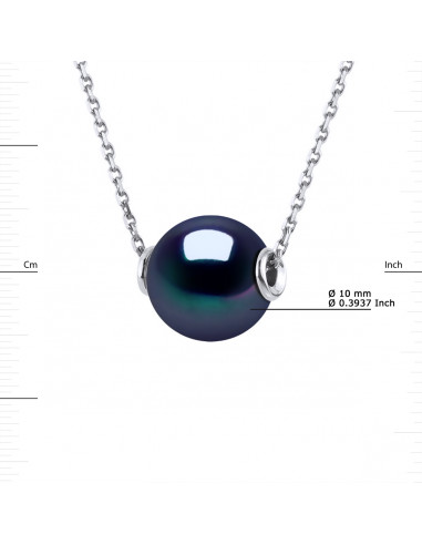 Collier Perle Ronde 10-11 mm - Plusieurs...