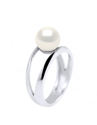 Bagues Jonc Perle Bouton 8-9 mm - Plusieurs...
