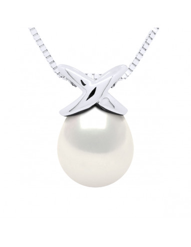 Oval Pearl Node Necklaces 8-9 mm - Several...