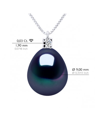 Colliers Joaillerie Perles Poires - Tailles de...