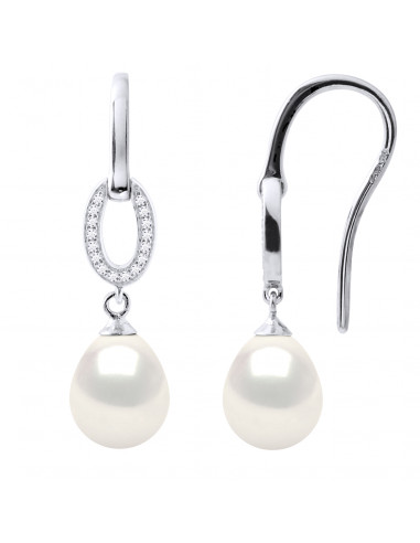Boucles d’Oreilles Joaillerie Pendantes Perles...