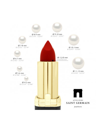 Ring Modern Round Pearl 8-9 mm - Several Colors...