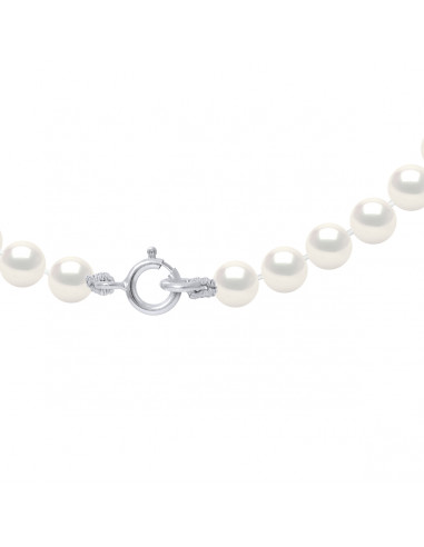 Bracelet Rang de Perles Semi-Rondes 4-5 mm -...