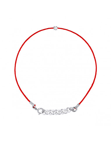 Bracelets Liens Cordons Diamants 0.030 Cts...