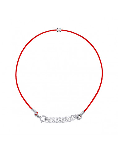 Bracelets Links Diamond Cords 0.050 CTS Serti...