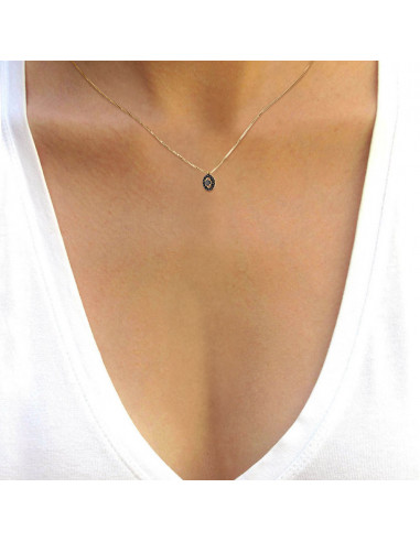 Prestige Necklace Jewelry Black Diamonds 0.110...