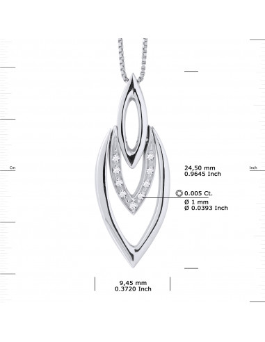 Collier Prestige Joaillerie Diamants 0.050...