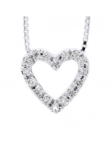 Collier Prestige Joaillerie Diamants 0.070...