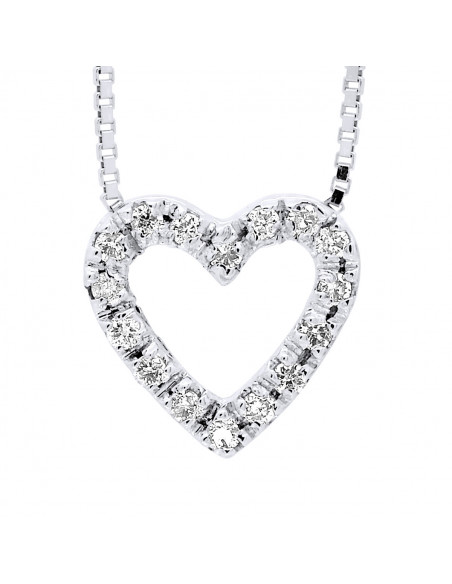 Prestige Necklace Jewelry Diamonds 0.070 Carats - Gold 750 - Prague
