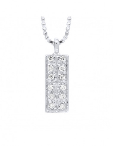 Collier Prestige Joaillerie Diamants 0.040 Carats - Or 750 - DUBLIN