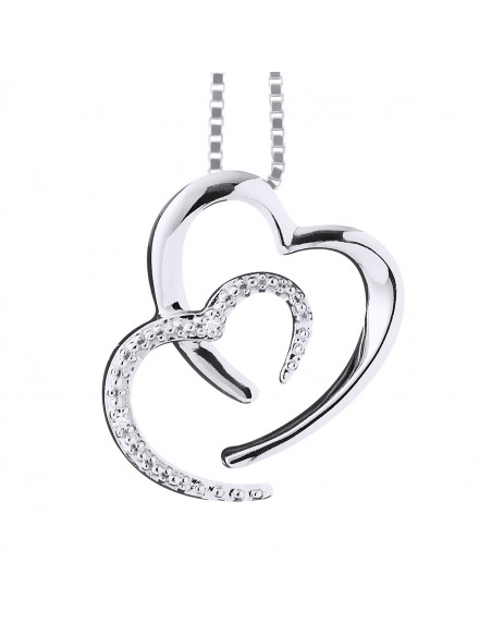 Prestige Necklace Jewelry Diamonds 0.010 carats - Gold 750 - Colmar