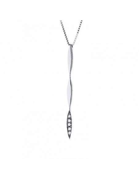 Prestige Necklace Jewelry Diamonds 0.020 Carats - Gold 750 - Coventry