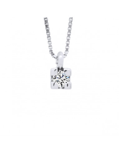 Diamond Solitary Pendants Necklaces - Sizes...