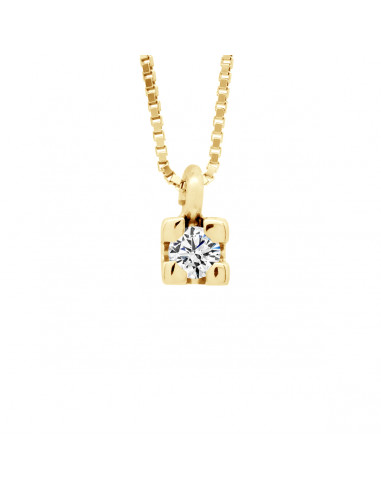 Diamond Solitary Pendants Necklaces - Sizes...
