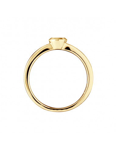 Bague Solitaire Diamant - 0.010 Carats -...