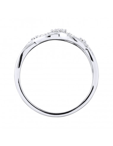 Fancy Ring Fancy Diamonds 0.040 CTS - Gold 375...