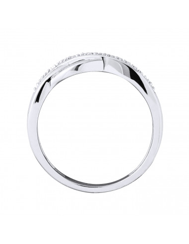 Fancy Ring Fancy Diamonds 0.040 CTS - Gold 375...