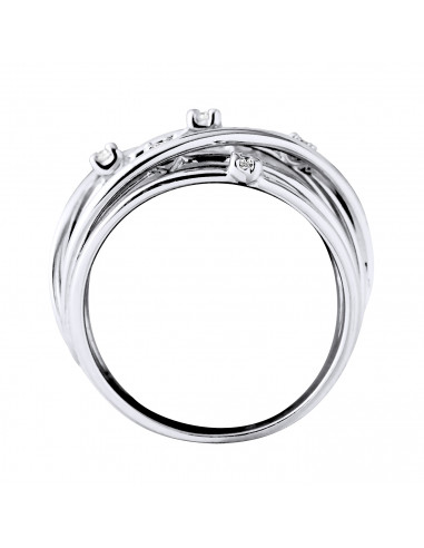 Prestige Ring Fancy Diamonds 0.140 CTS - Gold...