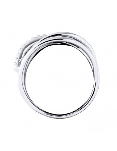 Prestige Ring Fancy Diamonds 0.180 CTS - Gold...