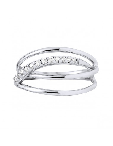 Prestige Ring Fancy Diamonds 0.180 CTS - Gold...