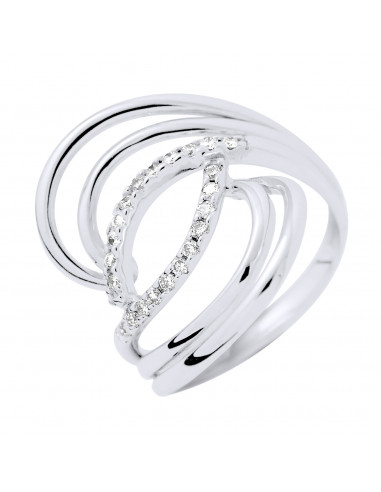 Fancy Prestige Ring Diamonds 0.20 CTS - Gold...