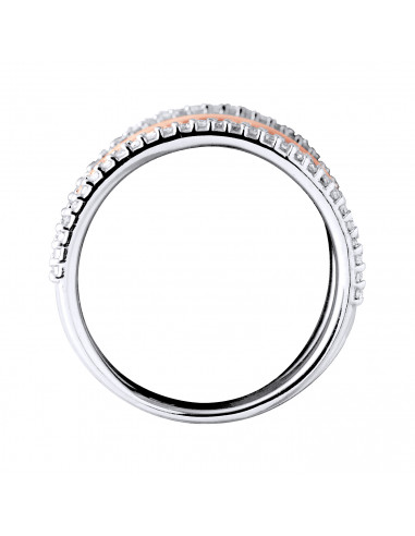 Prestige Ring Fancy Diamonds 0.45 CTS - Gold...