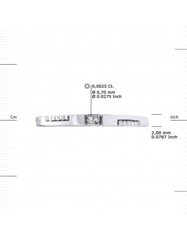 Diamond Alliance 0.01 Carats - Gold 375 - Phoenix