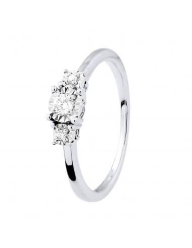 Alliance Diamants 0.21 Carats - Or 375 - HOUSTON