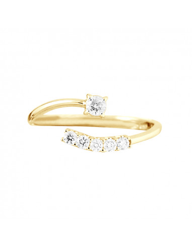 Fancy Ring Diamonds 0.15 CTS - Gold 375 - Austin