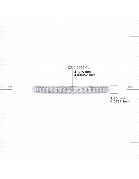 Alliance Diamants 0.120 Carats - Or 375 - SAINT MAXIMIN