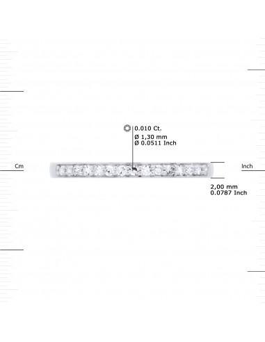 Alliance Diamants 0.150 Carats - Or 375 - SAINT...
