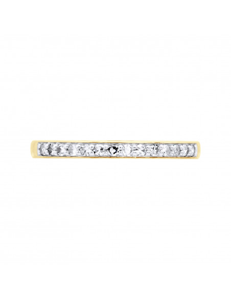 Alliance Diamants 0.20 Carats - Or 375 - SAINT AGNET