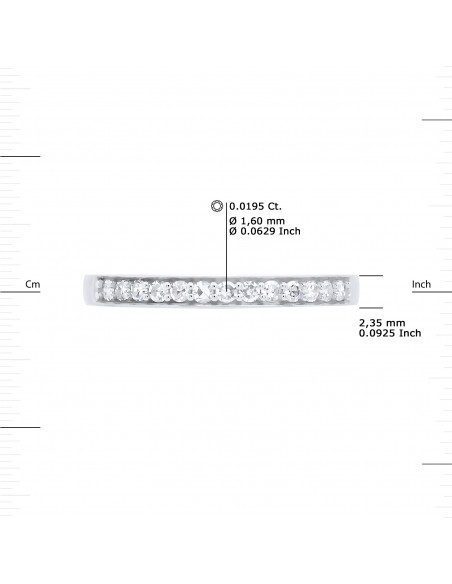 Alliance Diamants 0.25 Carats - Or 375 - SAINT AMAND