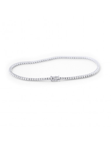Tennis Bracelet - Diamond River 0.50 Carats -...