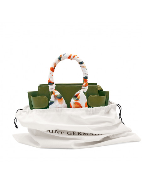 Sac à Main PASSY - VERT OLIVE