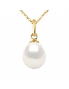 Pear pear pear pendants - Sizes from 7 to 9 mm - Chain...