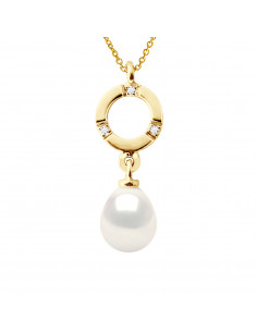 Colliers Joaillerie Perle Poire - Tailles de 7 à 10 mm -...