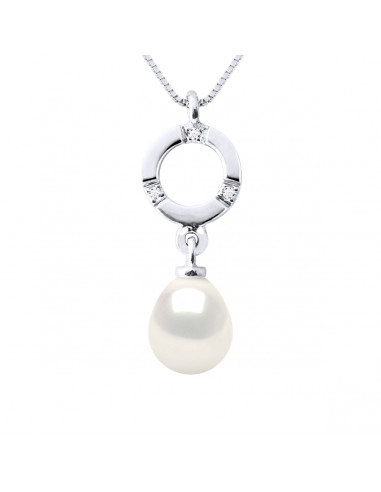 Colliers Joaillerie Perle Poire - Tailles de 7...