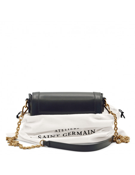 Sac épaule Baguette SAINT CLOUD - NOIR