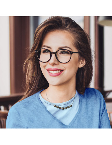 Necklace 7 Tahitian Beads Circled 8-9 mm -...