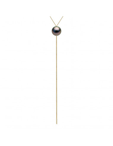 Collier Cravate PRESTIGE Perle de Tahiti Ronde...