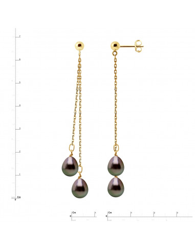 Pearl pearl pearls pears 7-8 mm - Gold 375 - Orana