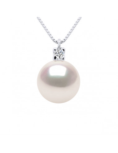 Collier Prestige Perle AKOYA Ronde 8-8.5 mm -...