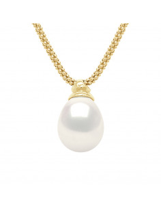 Prestige Pearl Necklace Pear 10-11 mm - Mesh Amandine...