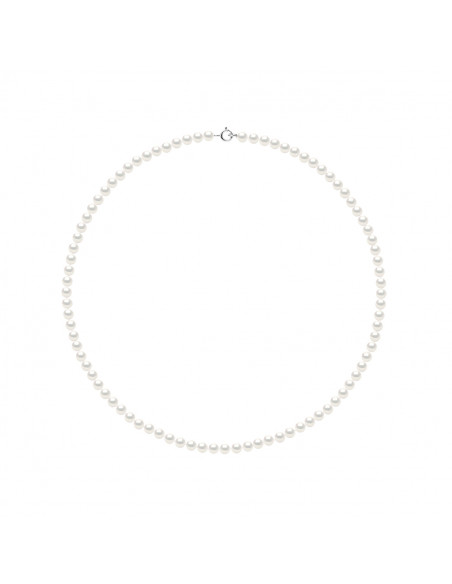 Pearl Necklace 5-6 mm - 42 cm - Spring ring clasp - Clermont