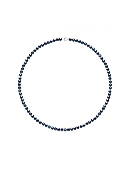 Collier Rang de Perles 5-6 mm - 42 cm - Fermoir Anneau Ressort - CLERMONT