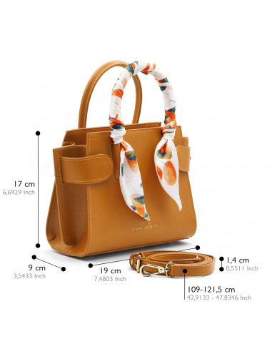 Sac à Main PASSY - CAMEL