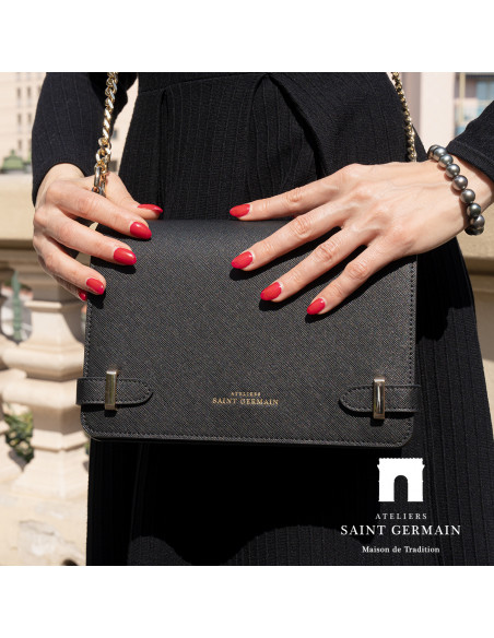 Sac épaule ELYSEE - NOIR