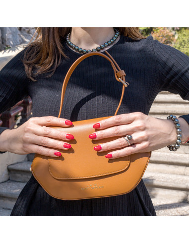 SAINT GERMAIN Trotter Shoulder Bag - Camel