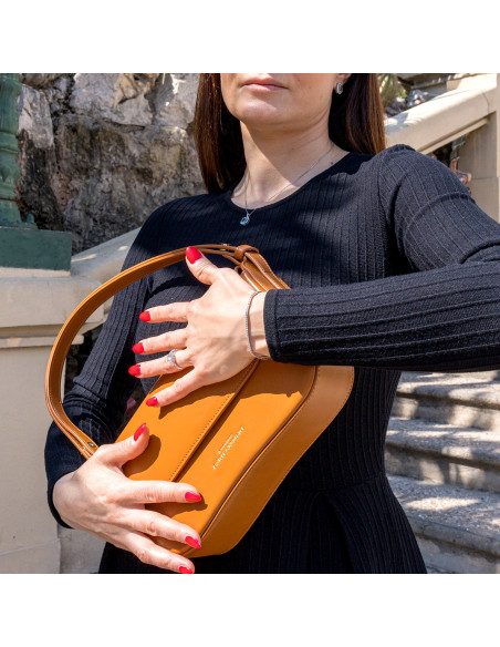 Shoulder bag Trotter Monceau - Camel